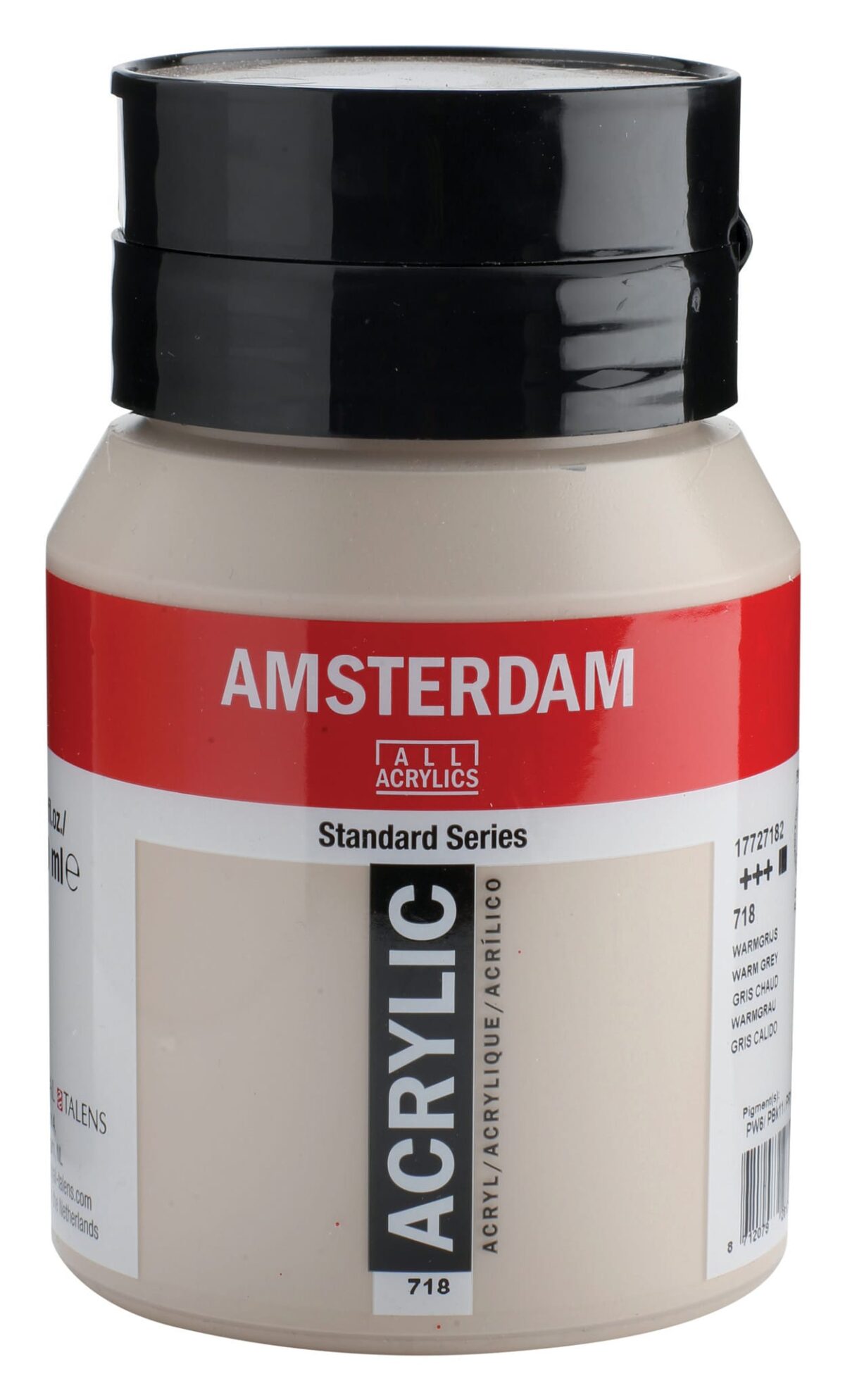 AMSTERDAM Acrylfarbe 500ml 17727182 warmgrau 718 – Hochwertig & günstig bei ShopDeca