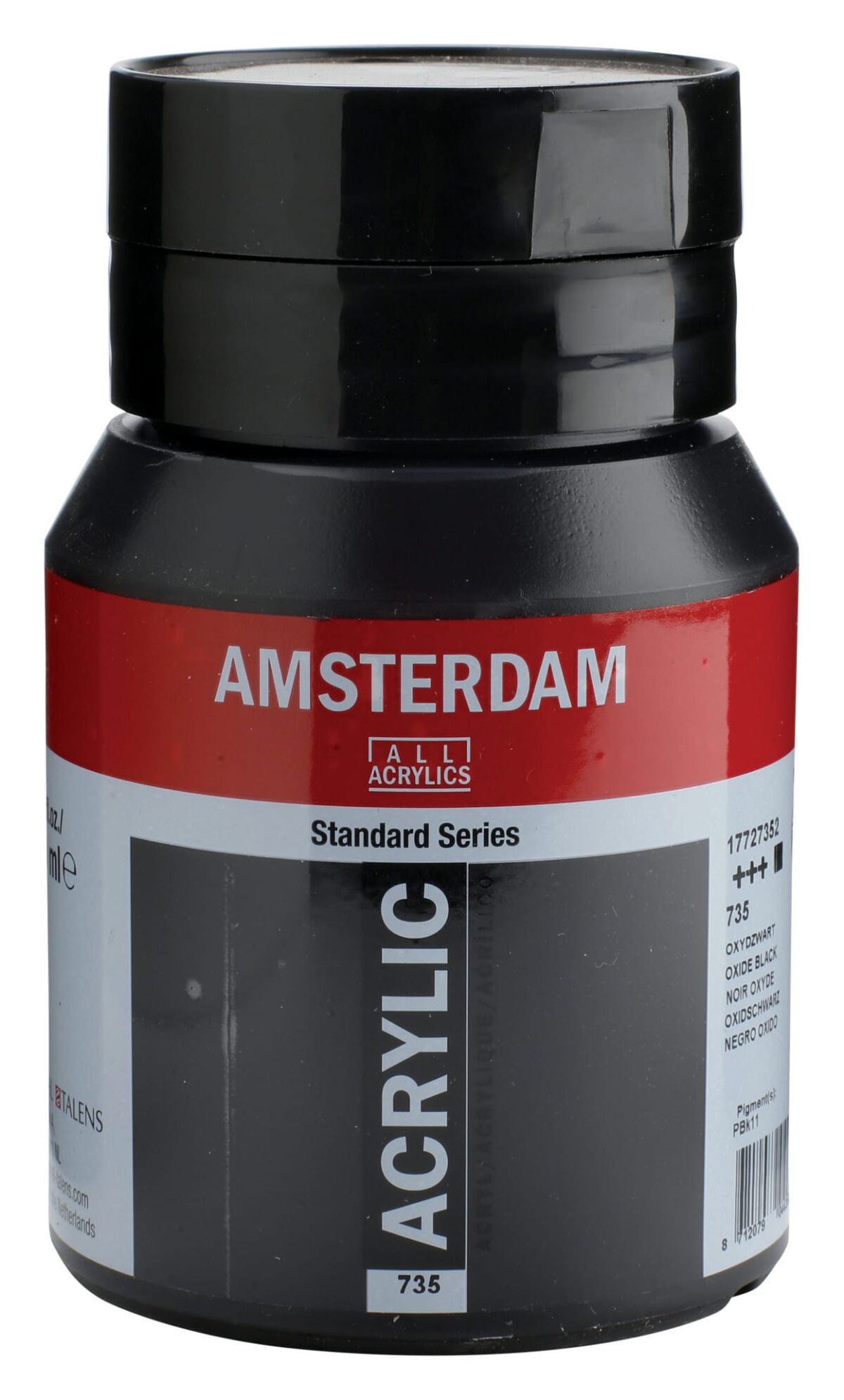 AMSTERDAM Acrylfarbe 500ml 17727352 oxidschwarz 735 – Hochwertig & günstig bei ShopDeca