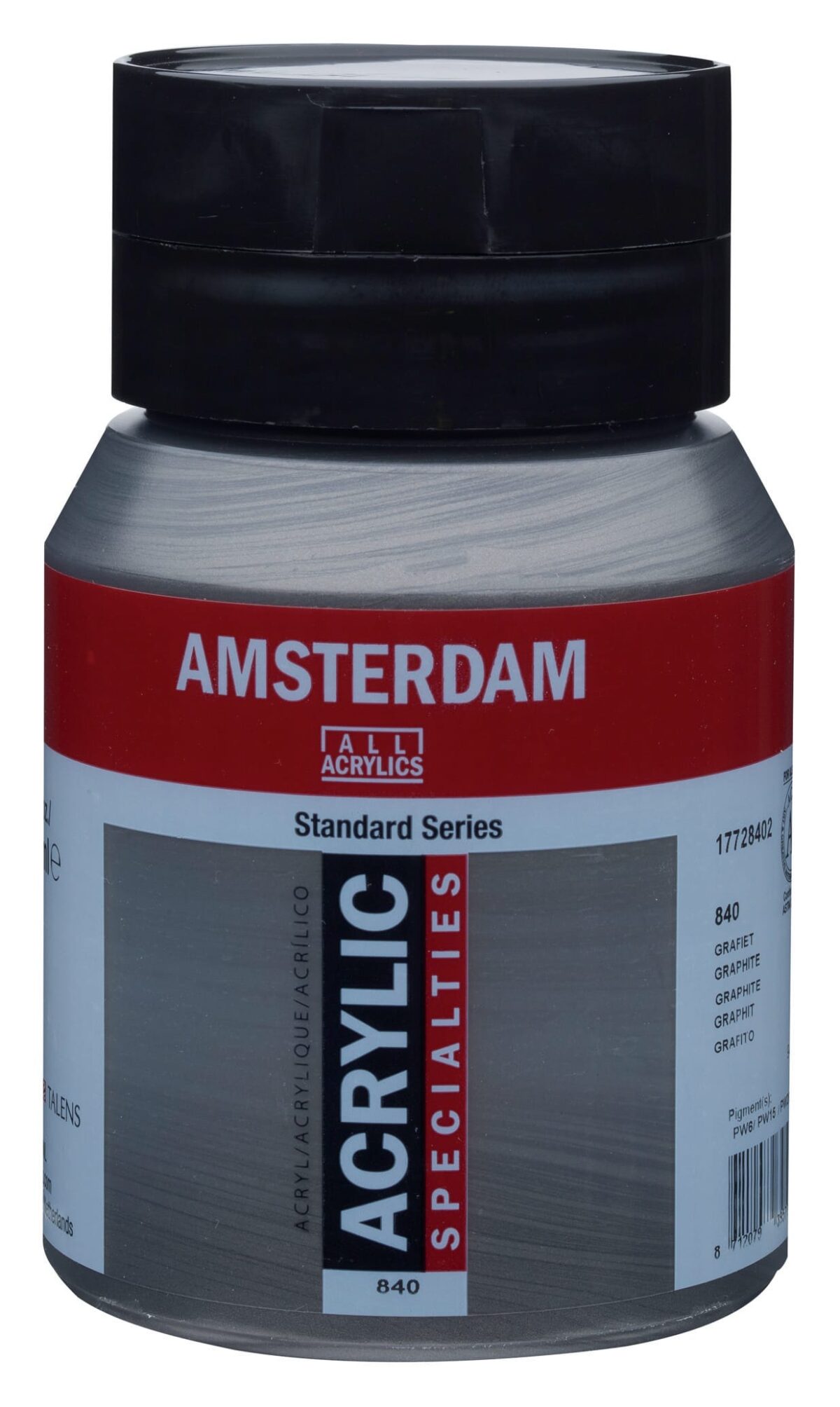 AMSTERDAM Acrylfarbe 500ml 17728402 graphit 840 – Hochwertig & günstig bei ShopDeca