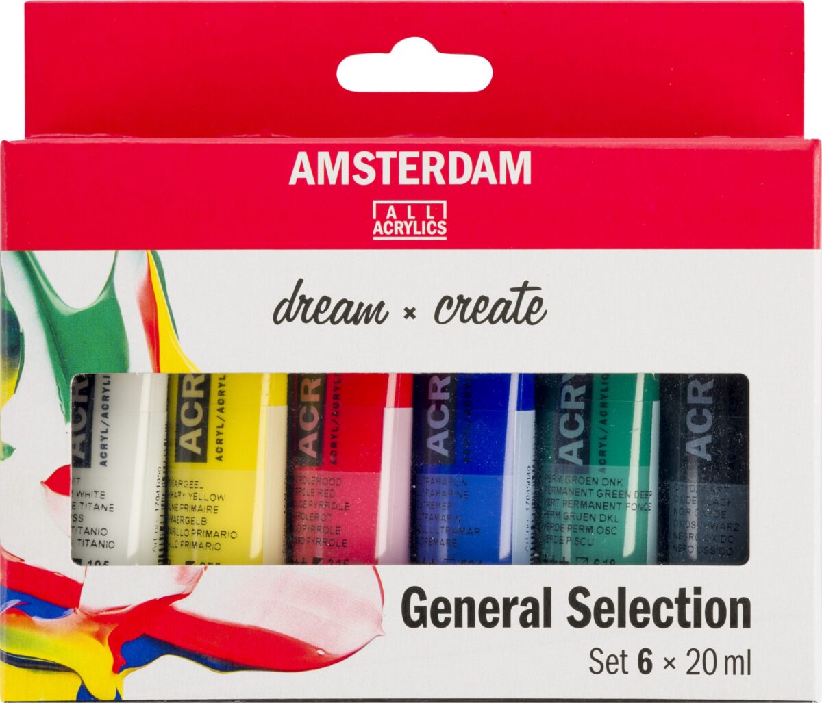 AMSTERDAM Standard Series Acryl Set 17820406 6x20ml – Hochwertig & günstig bei ShopDeca