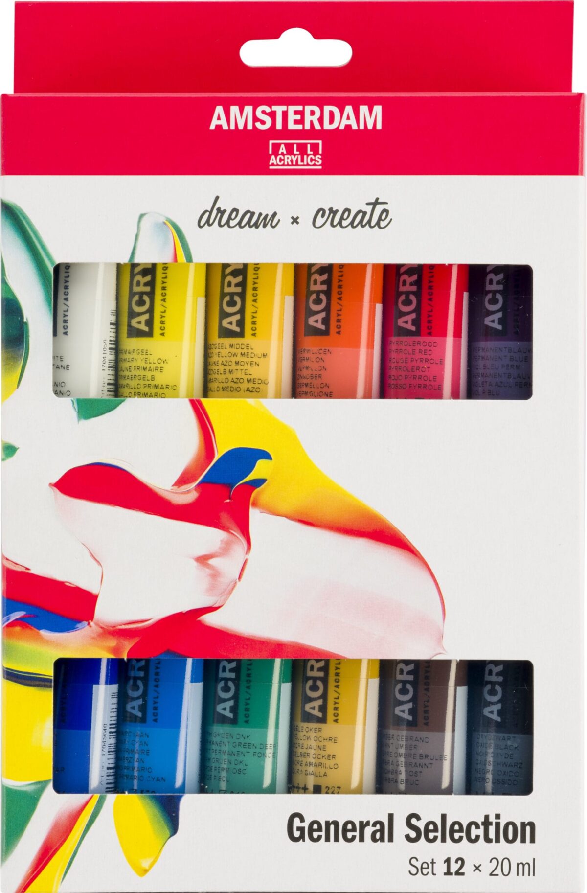 AMSTERDAM Standard Series Acryl Set 17820412 12x20ml – Hochwertig & günstig bei ShopDeca