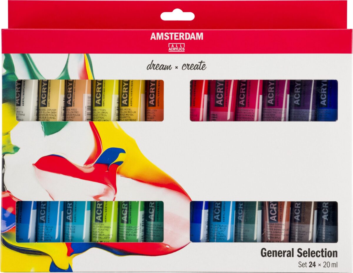 AMSTERDAM Standard Series Acryl Set 17820424 24x20ml – Hochwertig & günstig bei ShopDeca