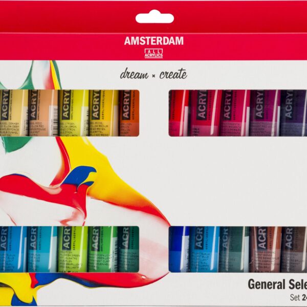 AMSTERDAM Standard Series Acryl Set 17820424 24x20ml