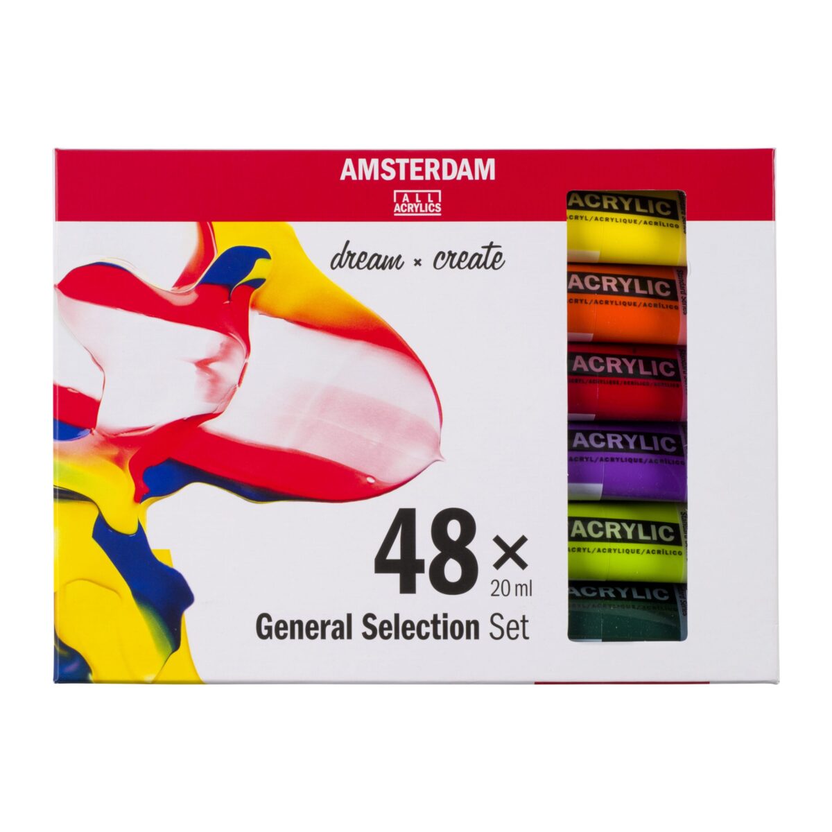 AMSTERDAM Standard Series Acryl Set 17820448 General Selection 48X20ml – Hochwertig & günstig bei ShopDeca