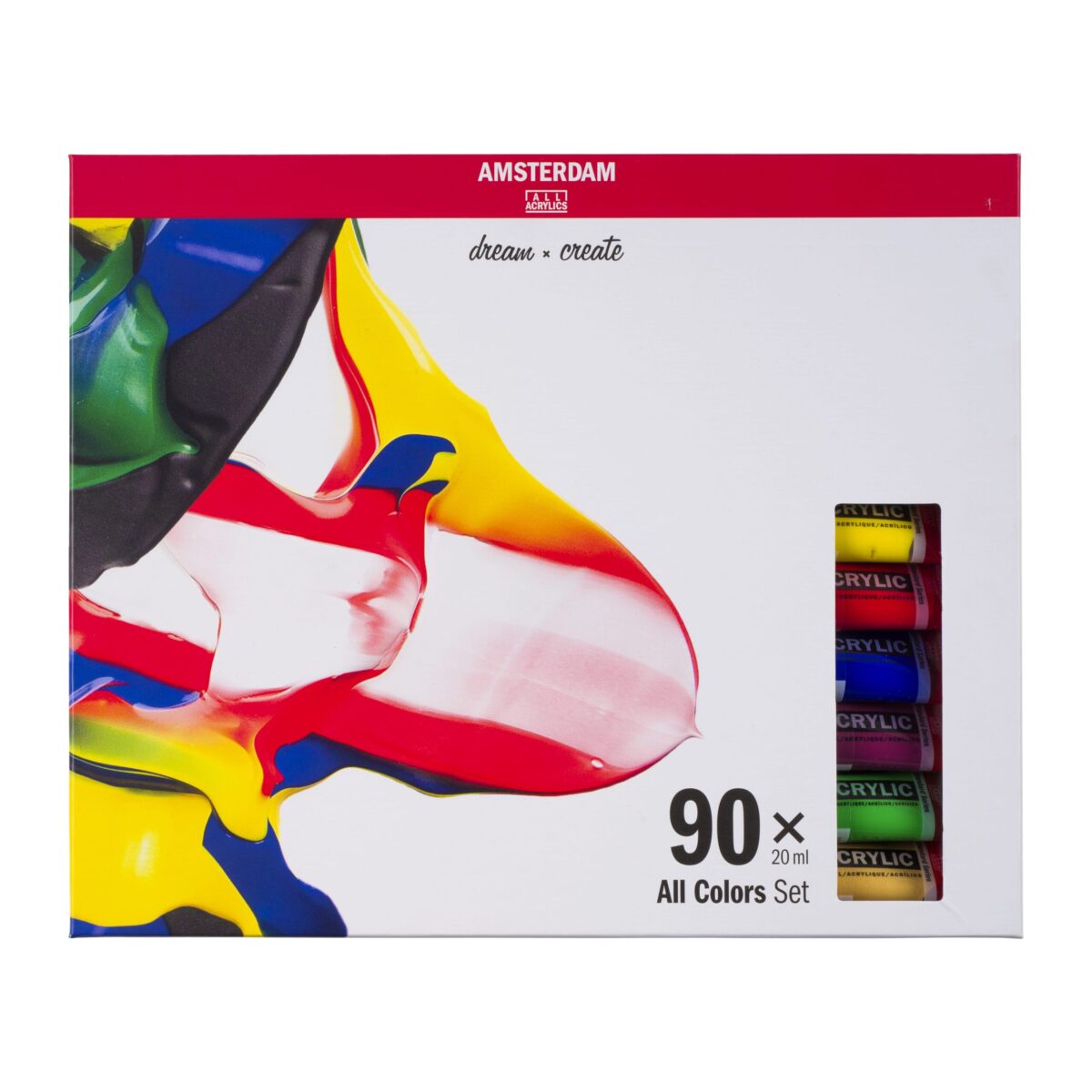 AMSTERDAM Standard Series Acryl Set 17820490 All Colors 90X20ml – Hochwertig & günstig bei ShopDeca