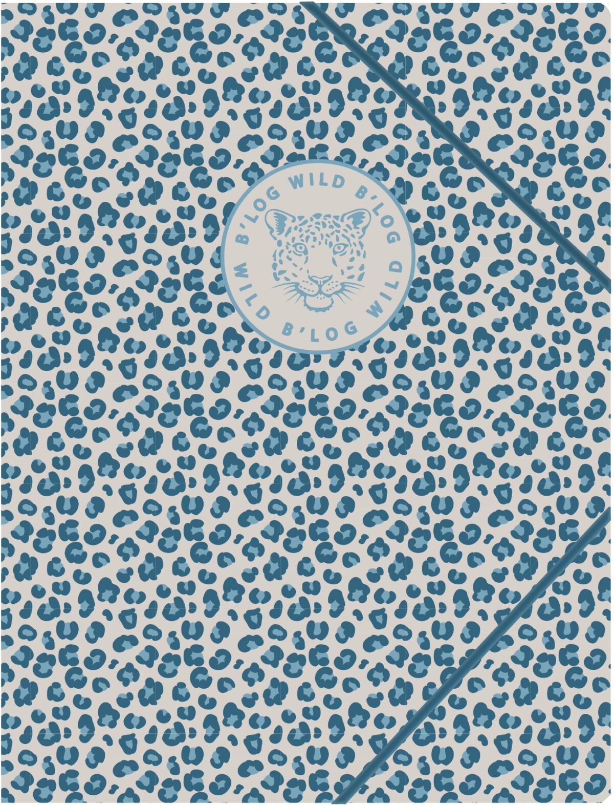 ANCOR Gummibandmappe A4 104592 WILD blau – Hochwertig & günstig bei ShopDeca