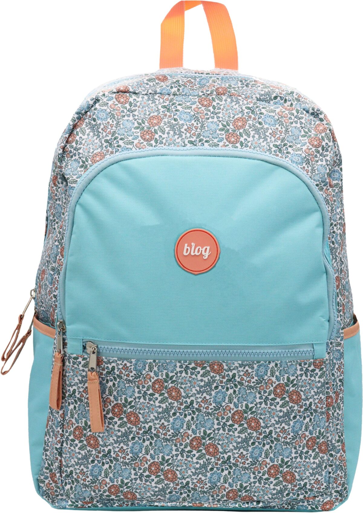 ANCOR Rucksack Classic FLOWERS 106138 blau/lachs 43x32x20cm – Hochwertig & günstig bei ShopDeca