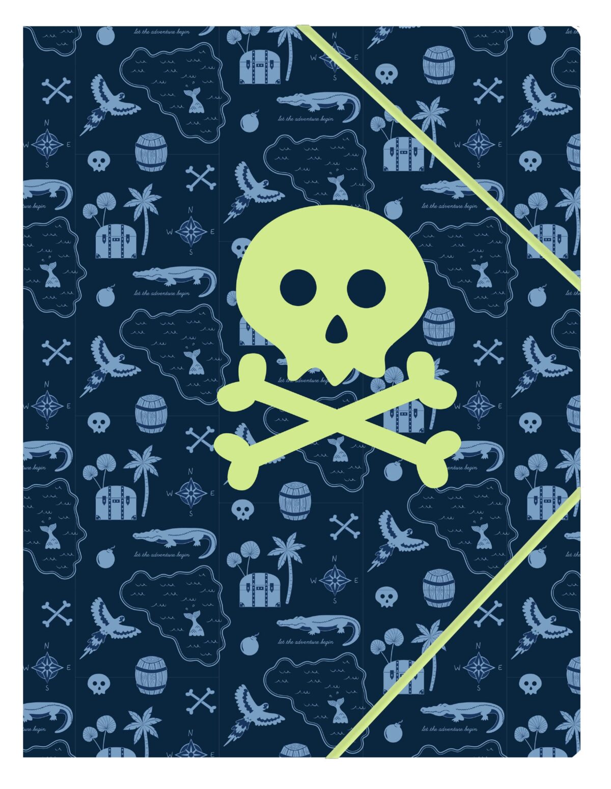 ANCOR Gummibandmappe A4 106541 PIRATES – Hochwertig & günstig bei ShopDeca