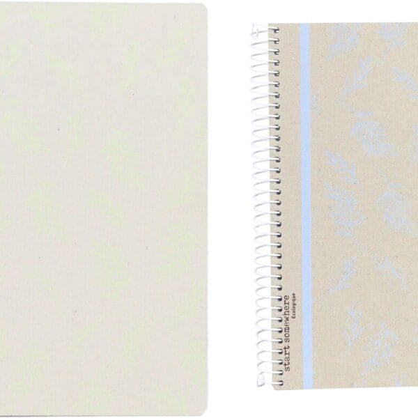 ANCOR Spiralbuch Ecocover A5 116113 ECOLOGIQUE,90g,kariert 80 Bl.