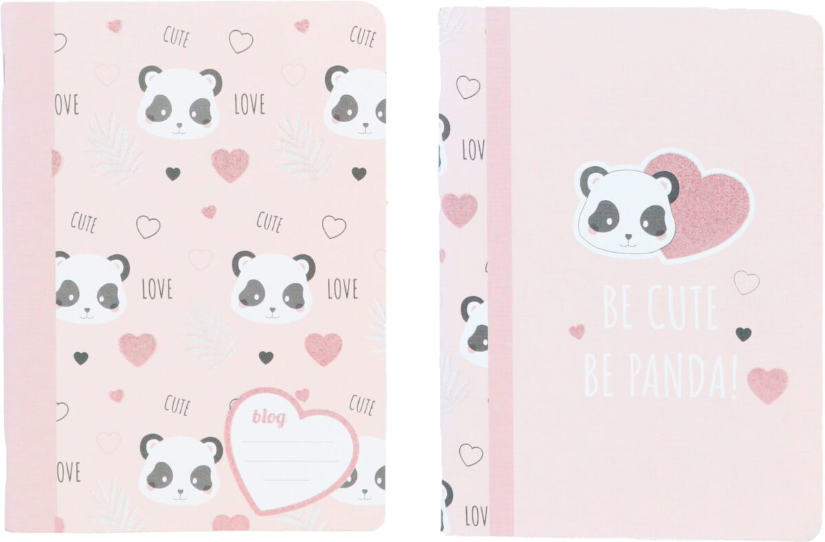 ANCOR Notizheft A4 117073 B'LOG CUTE PANDA,liniert 48 B. – Hochwertig & günstig bei ShopDeca
