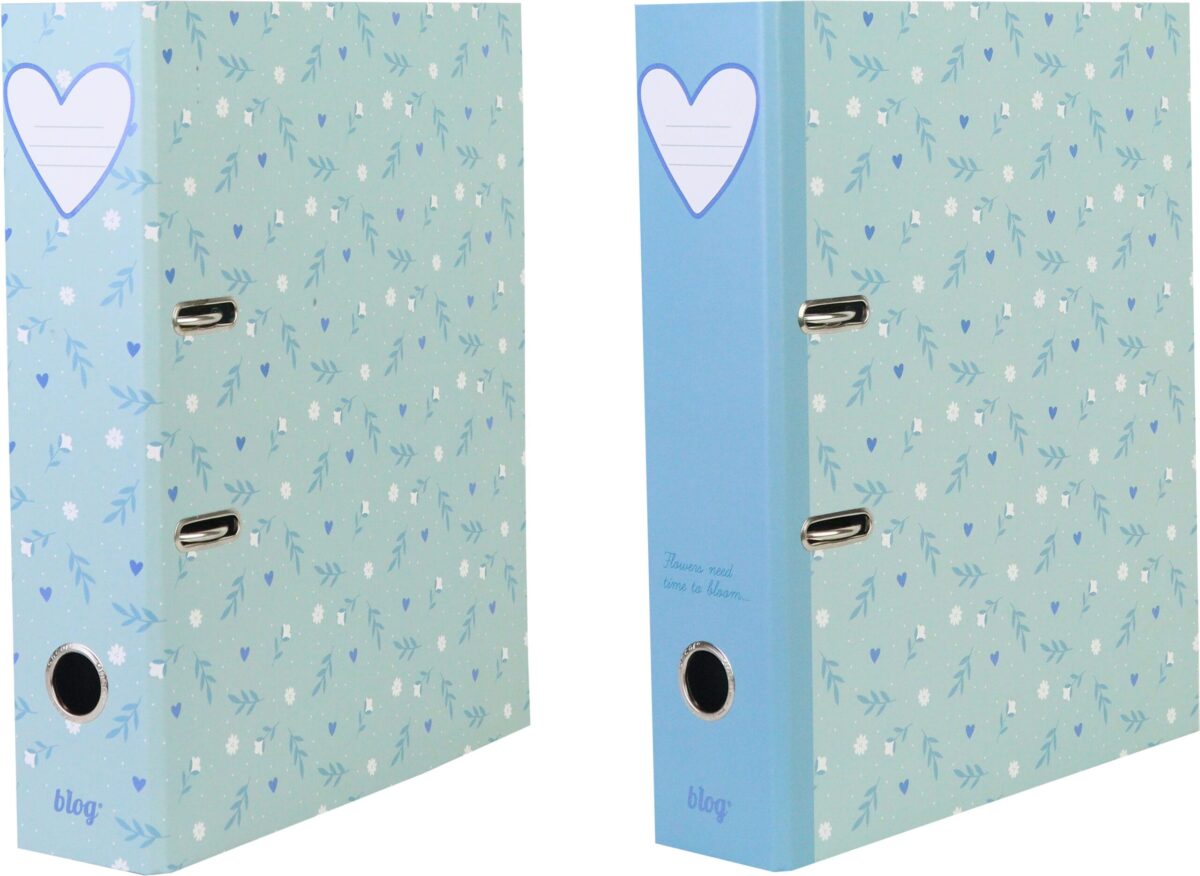 ANCOR Hebelordner 8cm 117707 B'LOG SWEET BLUE,A4 – Hochwertig & günstig bei ShopDeca