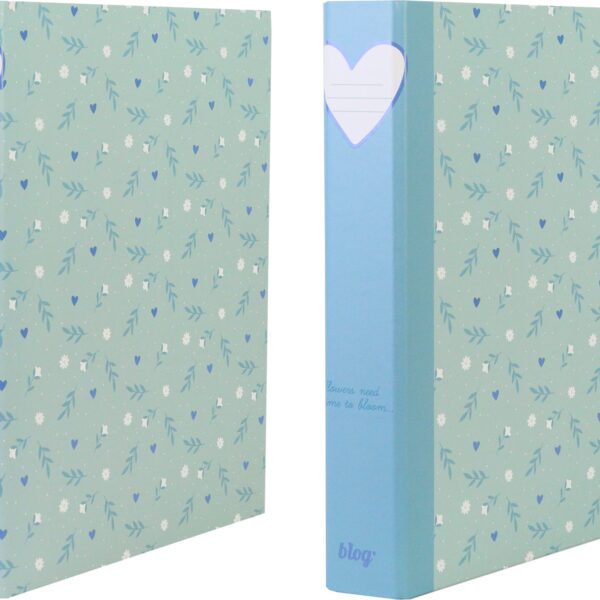 ANCOR Ringbuch A4 117714 B'LOG SWEET BLUE, 2 Ringe