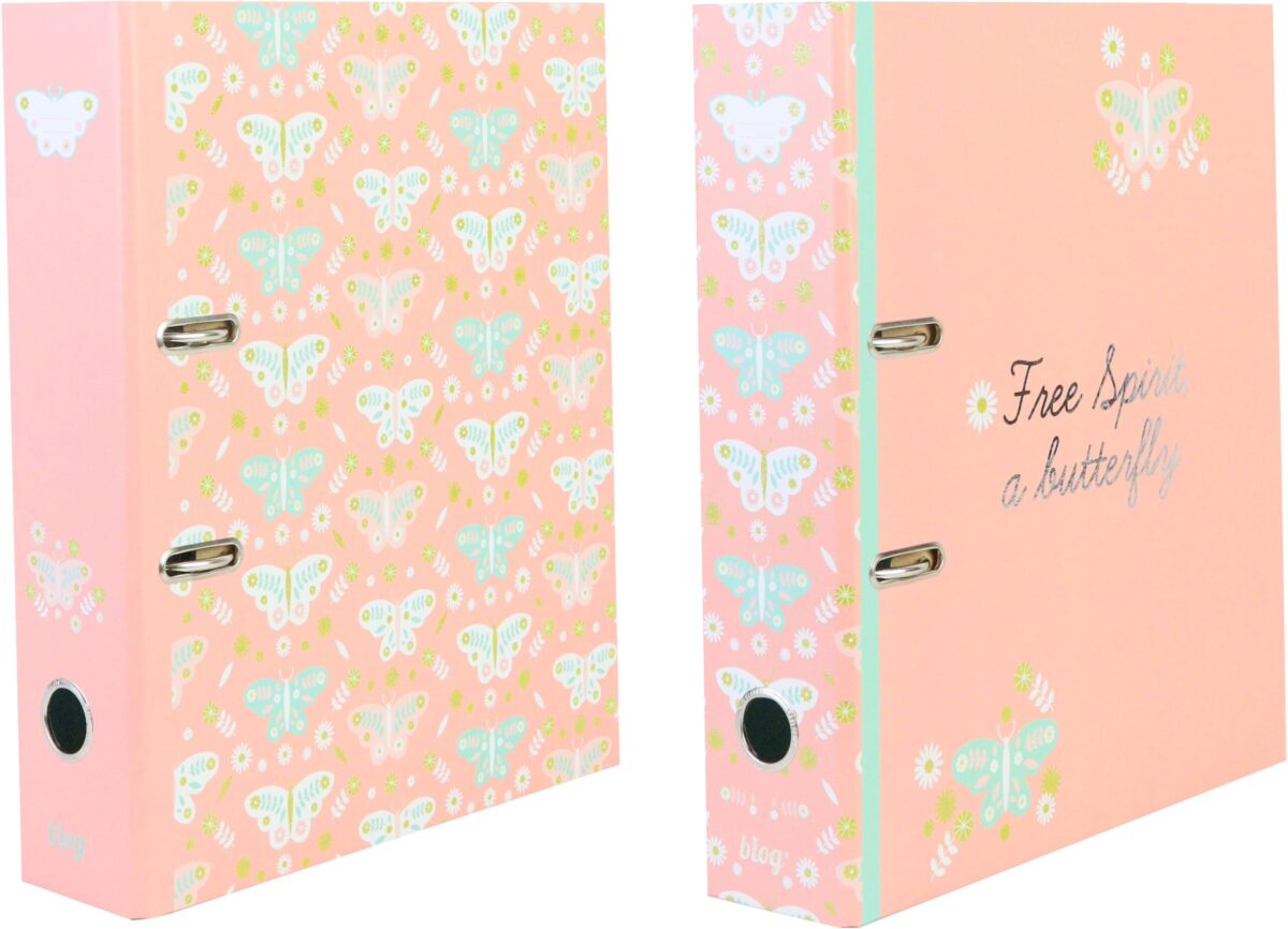 ANCOR Hebelordner 8cm 117981 B'LOG BUTTERFLIES, A4 – Hochwertig & günstig bei ShopDeca