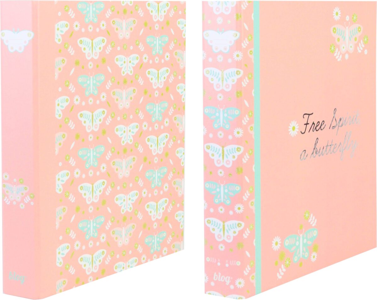 ANCOR Ringbuch A4 118018 B'LOG BUTTERFLIES 4 Ringe – Hochwertig & günstig bei ShopDeca