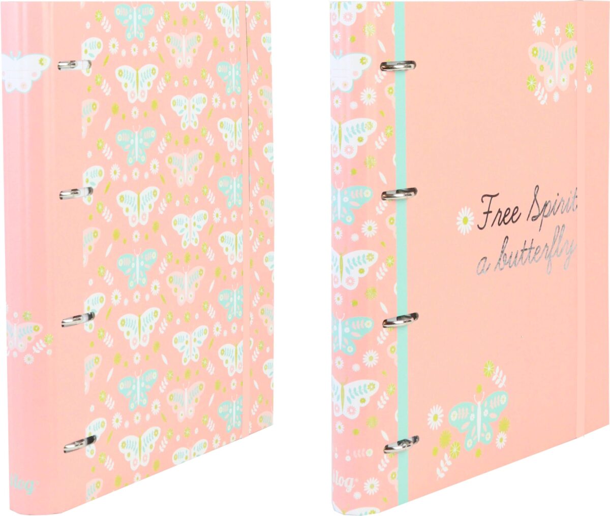 ANCOR Ringbuch A4 118032 B'LOG BUTTERFLIES, liniert – Hochwertig & günstig bei ShopDeca
