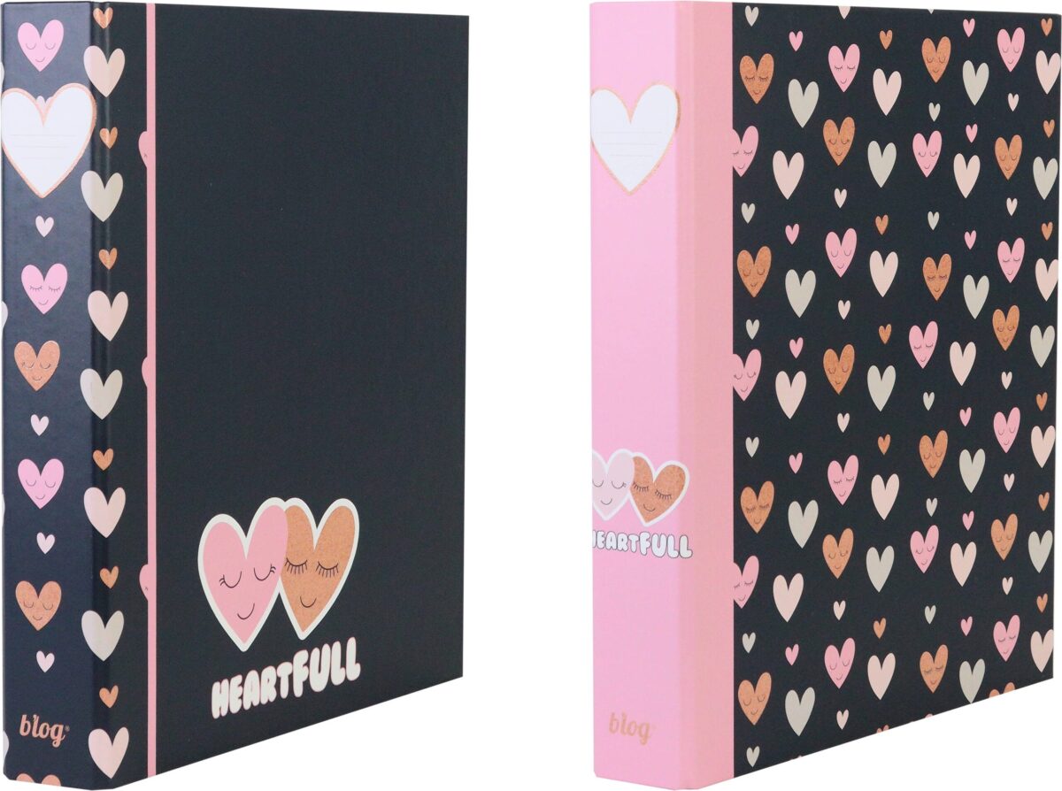 ANCOR Ringbuch A4 118209 B'LOG HEARTS, 4 Ringe – Hochwertig & günstig bei ShopDeca