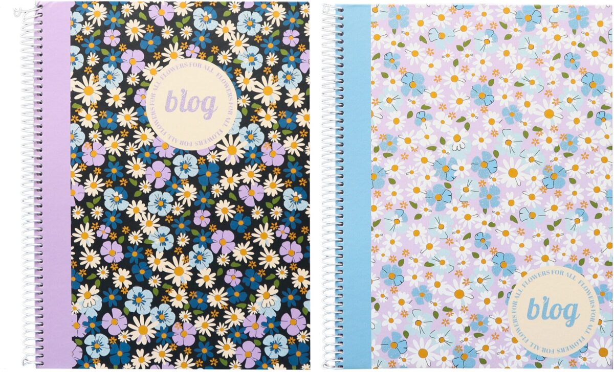 ANCOR Spiralbuch Hardcover A4 123876 B'Log Flowers, liniert 80BL – Hochwertig & günstig bei ShopDeca