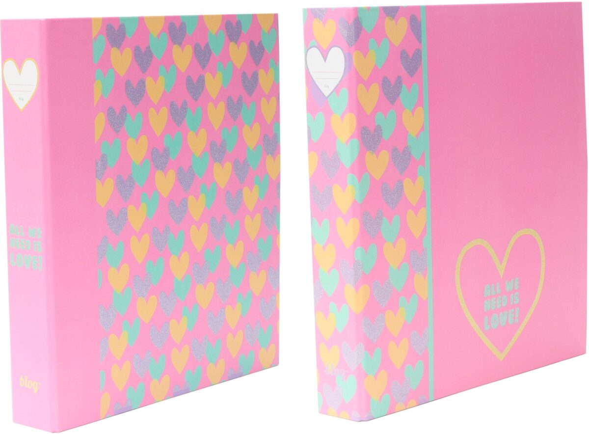 ANCOR Ringbuch A4 124101 B'Log Hearts, 2 Ringe – Hochwertig & günstig bei ShopDeca