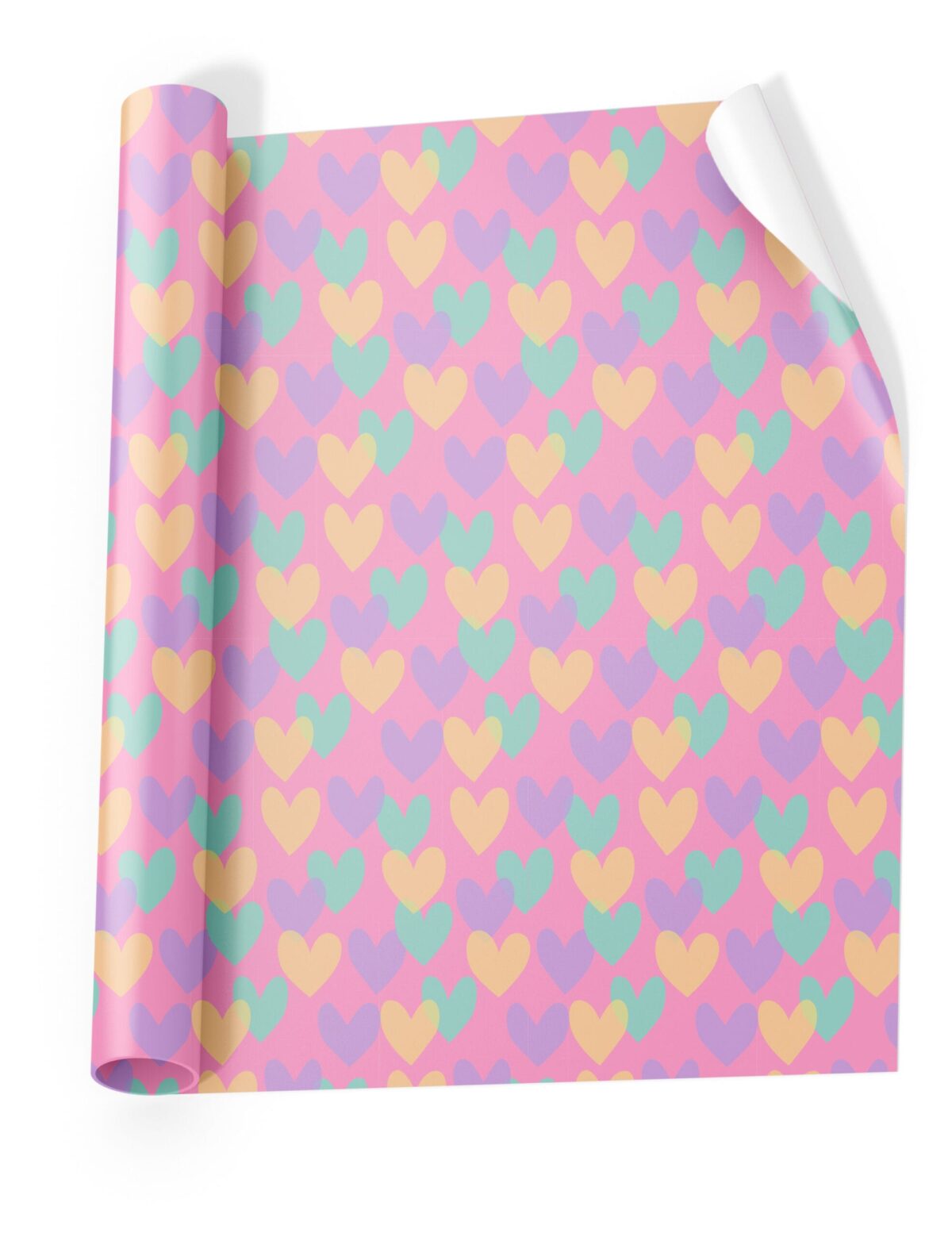 ANCOR Einfasspapier rosa 124255 B'Log Hearts 70x100cm – Hochwertig & günstig bei ShopDeca