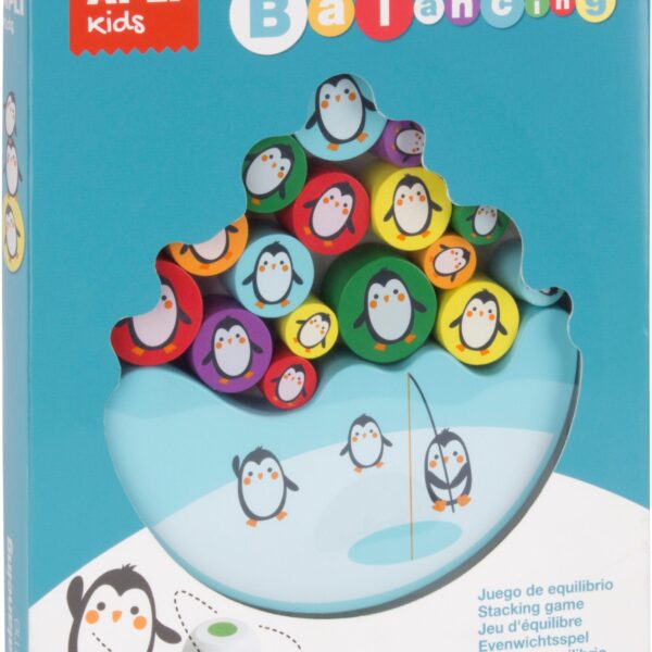 APLI KIDS Balancierspiel Pinguine 17203 Holz
