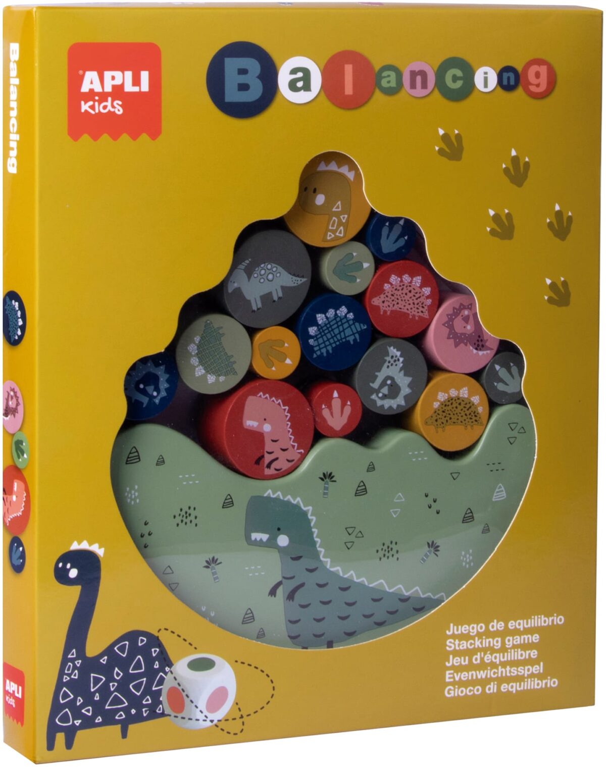 APLI KIDS Balancierspiel Dino 18567 Holz – Hochwertig & günstig bei ShopDeca
