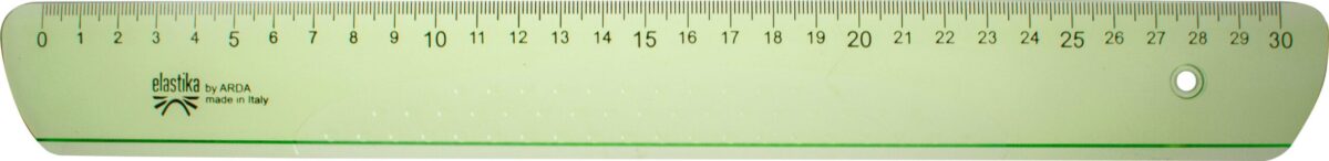 ARDA Massstab Elastika 30cm EL30 Hellgrün transparent – Hochwertig & günstig bei ShopDeca