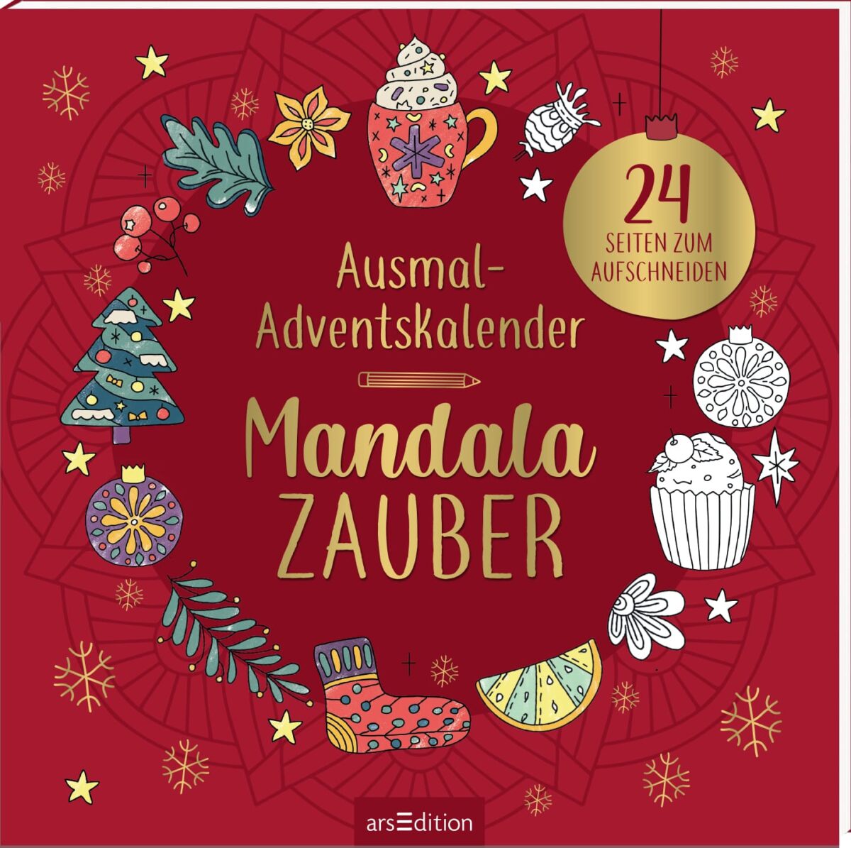 ARS EDITION Adventskalender 13155 Mandalazauber – Hochwertig & günstig bei ShopDeca