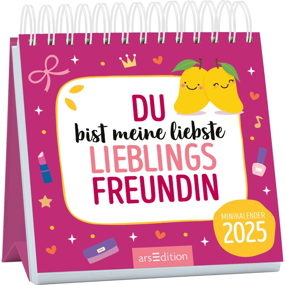 ARS EDITION Tischkalender 2025 13295 Freundin 1M/1S DE 115x115mm – Hochwertig & günstig bei ShopDeca