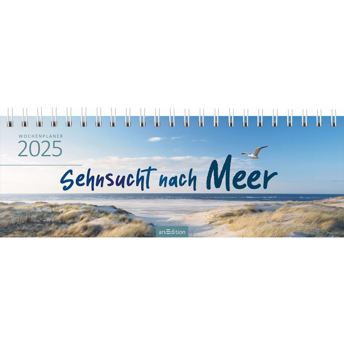ARS EDITION Tischkalender 2025 13302 Meer 1W/1S DE 297x115mm – Hochwertig & günstig bei ShopDeca