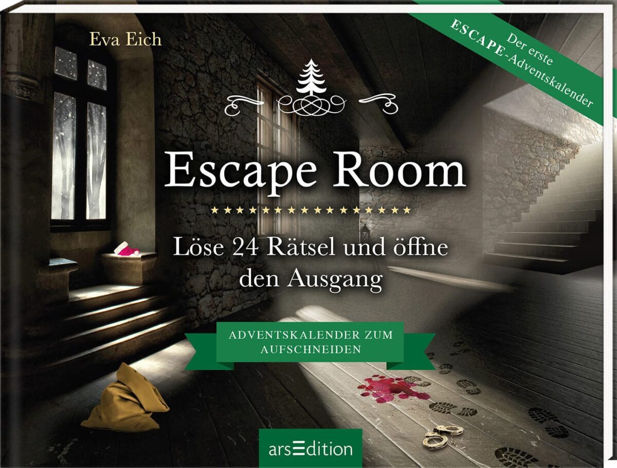 ARS EDITION Adventskalender 20.5x20cm 133271 Escape Room – Hochwertig & günstig bei ShopDeca