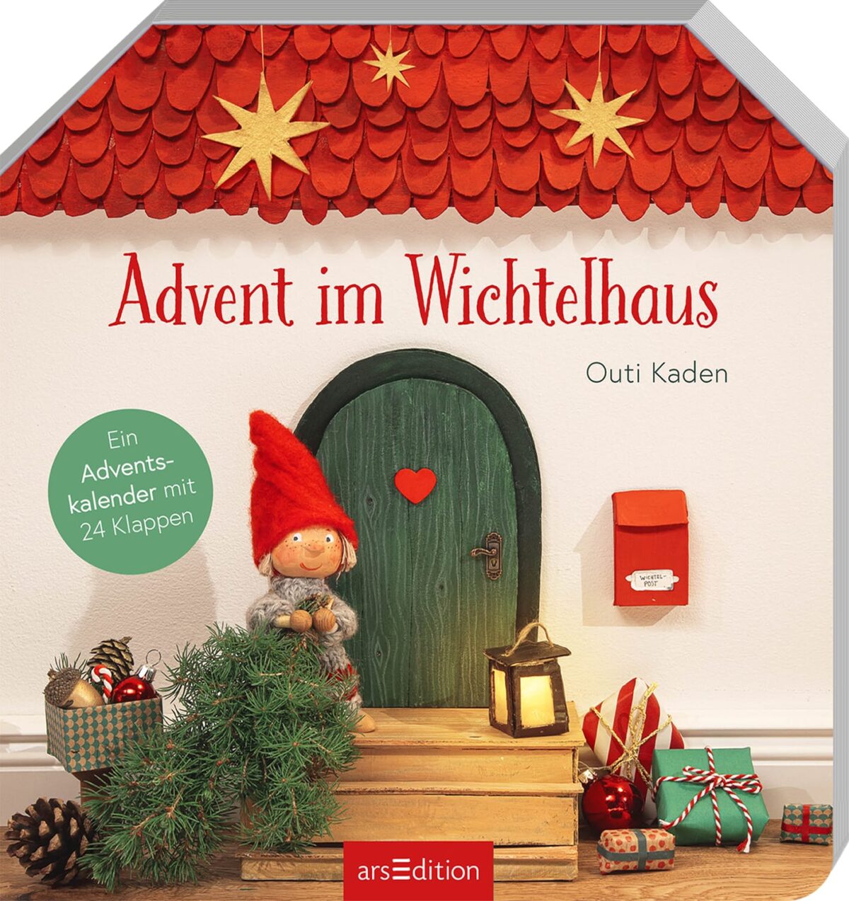 ARS EDITION Adventskalender 20.5x20x1.3cm 135859 Advent im Wichtelhaus – Hochwertig & günstig bei ShopDeca