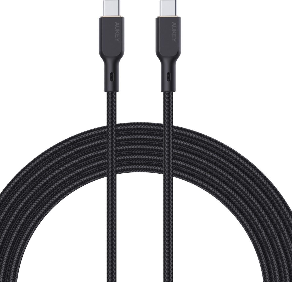 AUKEY Cable USB-C-to-C Kevlar Core CB-KCC101 Nylon Braided,1.0m,100W,Bl. – Hochwertig & günstig bei ShopDeca