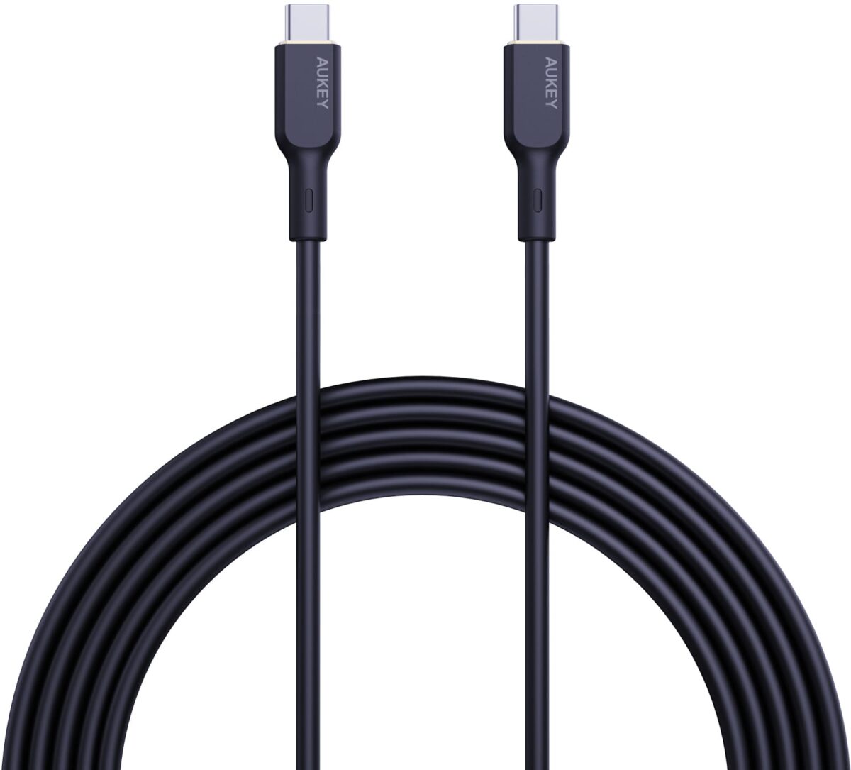 AUKEY Cable USB-C-to-C CB-SCC241 Silicone,1.0m,240W,Black – Hochwertig & günstig bei ShopDeca