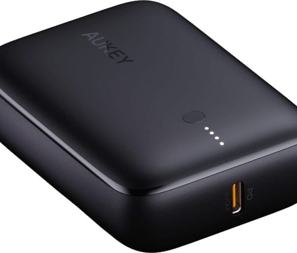 AUKEY Basix Mini 10000, 20W, PD,QC PB-N83S Powerbank,black,USB-C,USB-A
