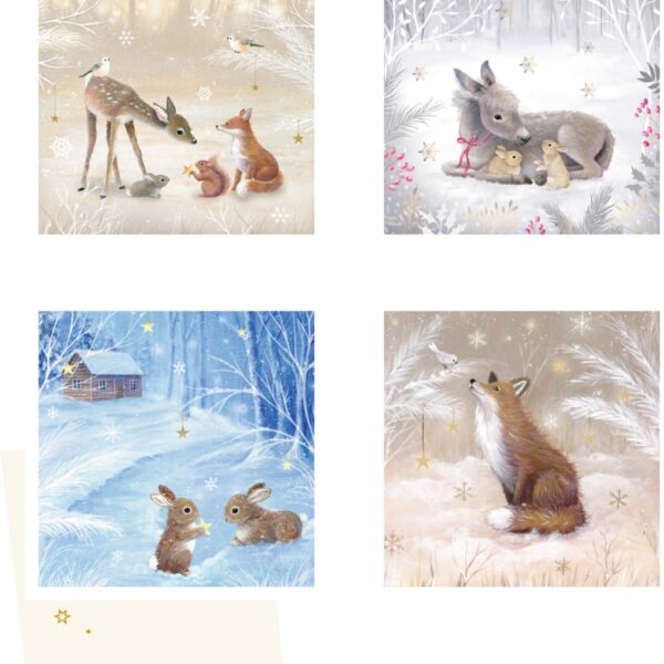 COPPENRATH Adventskalender 15x15cm 72279 Winterzauber