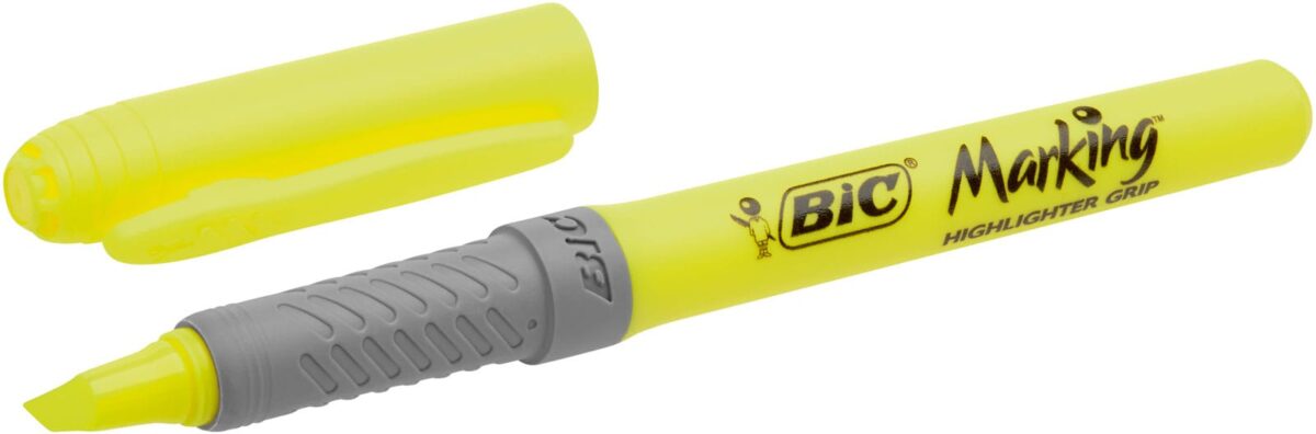 BIC Highlighter Grip 811935 gelb – Hochwertig & günstig bei ShopDeca