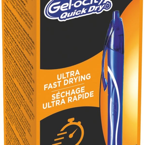 BIC Gel-ocity quick dry 950442 blau, 12 Stück