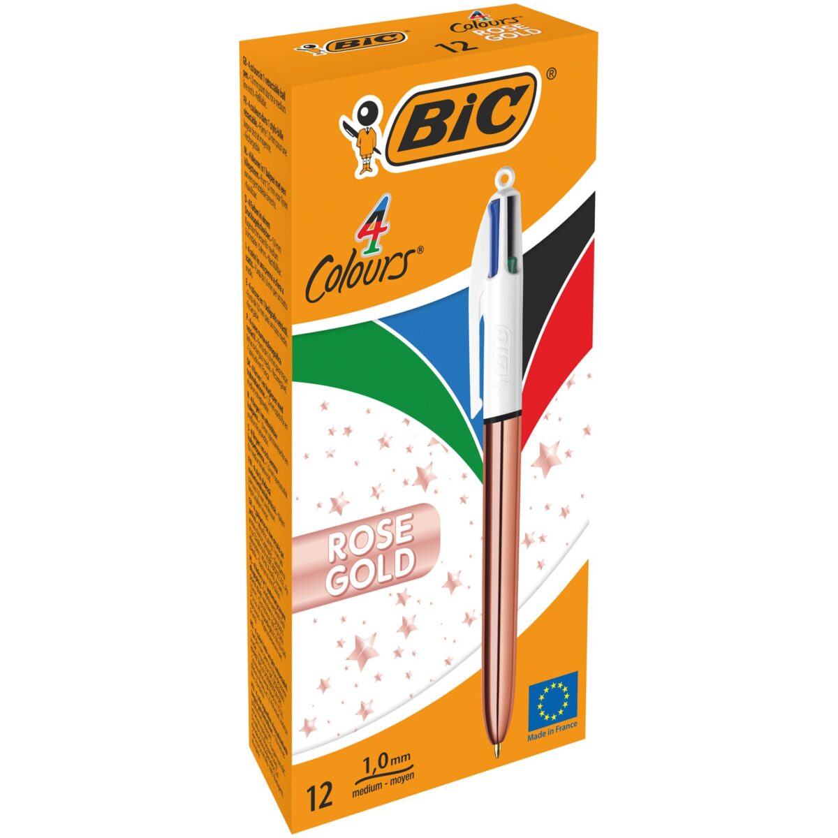 BIC Kugelschreiber Rosegold 1mm 951737 4 colours – Hochwertig & günstig bei ShopDeca