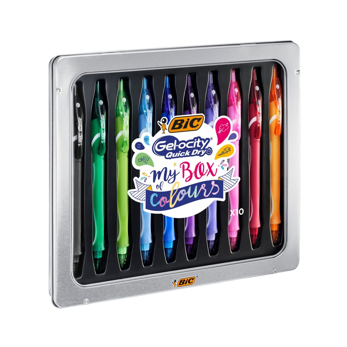 BIC Gel-ocity quick dry 0.7mm 972040 10 Farben ass. – Hochwertig & günstig bei ShopDeca