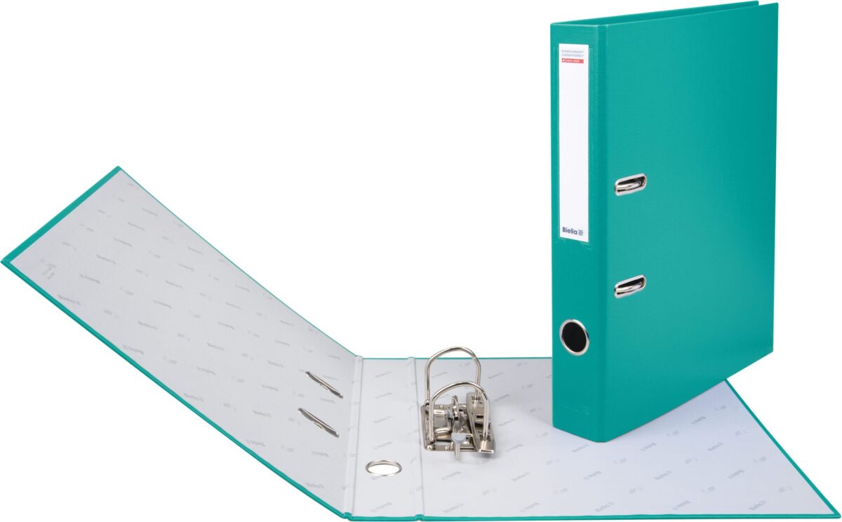BIELLA Bundesordner 4cm 10341408U türkis A4 – Hochwertig & günstig bei ShopDeca