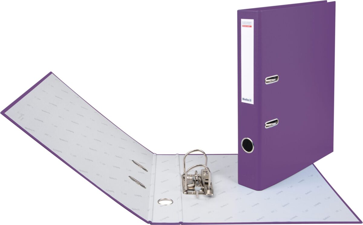 BIELLA Bundesordner 4cm 10341442U violett A4 – Hochwertig & günstig bei ShopDeca