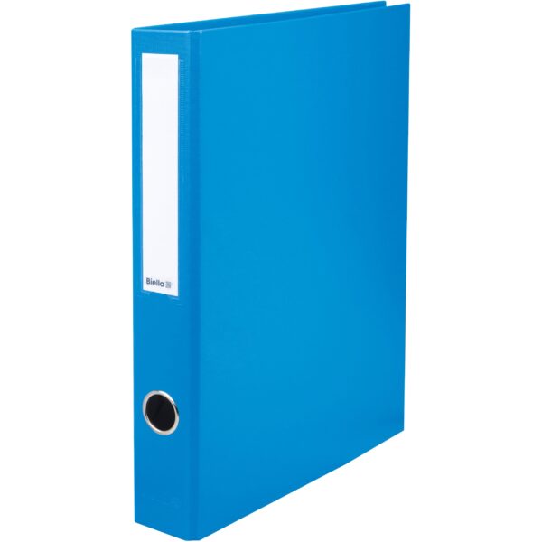 BIELLA Zeigebuch Dinor-Quatro 4cm 12644405U blau, 4-Ring A4