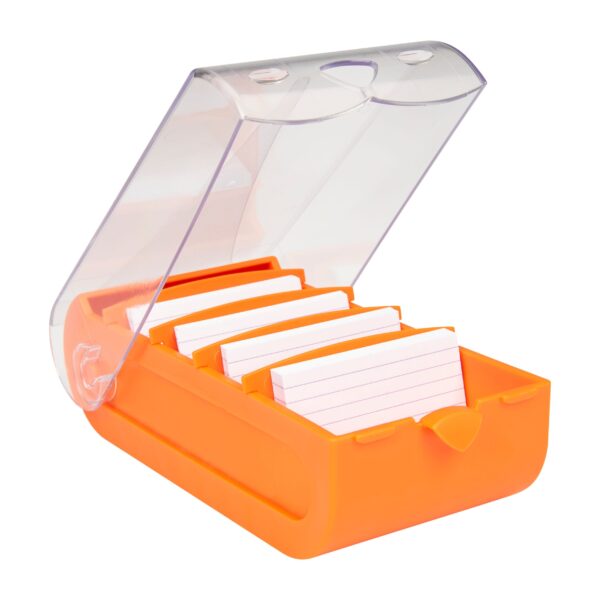 BIELLA Karteikartenbox Bunny A8 20885135U orange 10x6.2x19.5cm