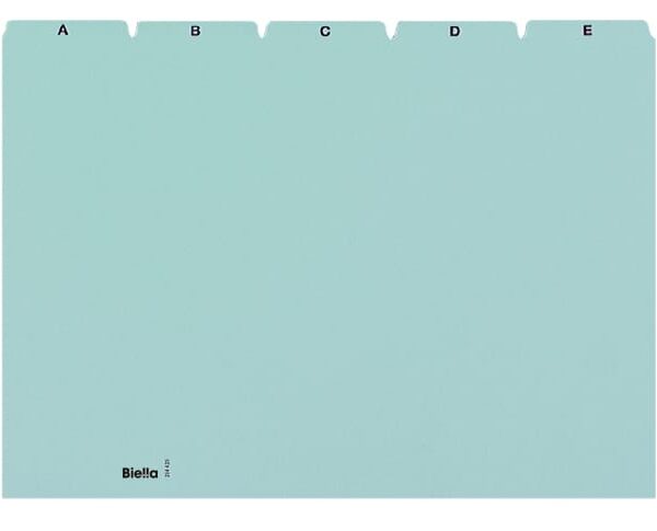 BIELLA Kartei-Leitkarten A-Z A4 21442505U blau 25-teilig