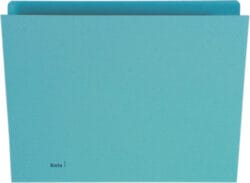 BIELLA Vertikalmappe A4 25542405U blau 240g 100 Stück