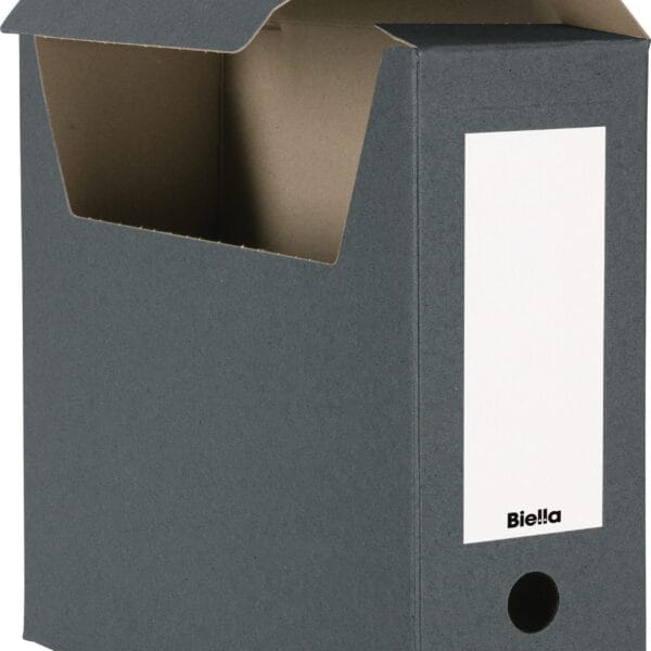 BIELLA Archivschachtel A4 26341027U d.grau 27.8x10x32.3cm 10 Stk.