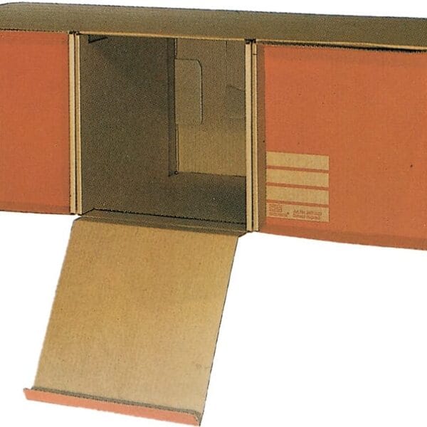 BIELLA Archivbox Deporama A4 26830000U braun 3 Fächer
