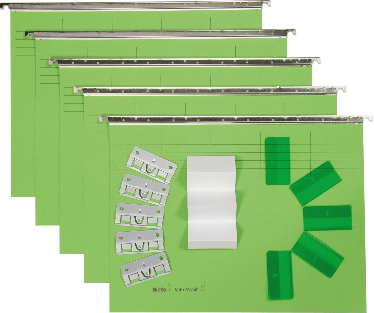 BIELLA Hängemappen-Set A4 27145531U hellgrün 32x25cm 5 Stück – Hochwertig & günstig bei ShopDeca