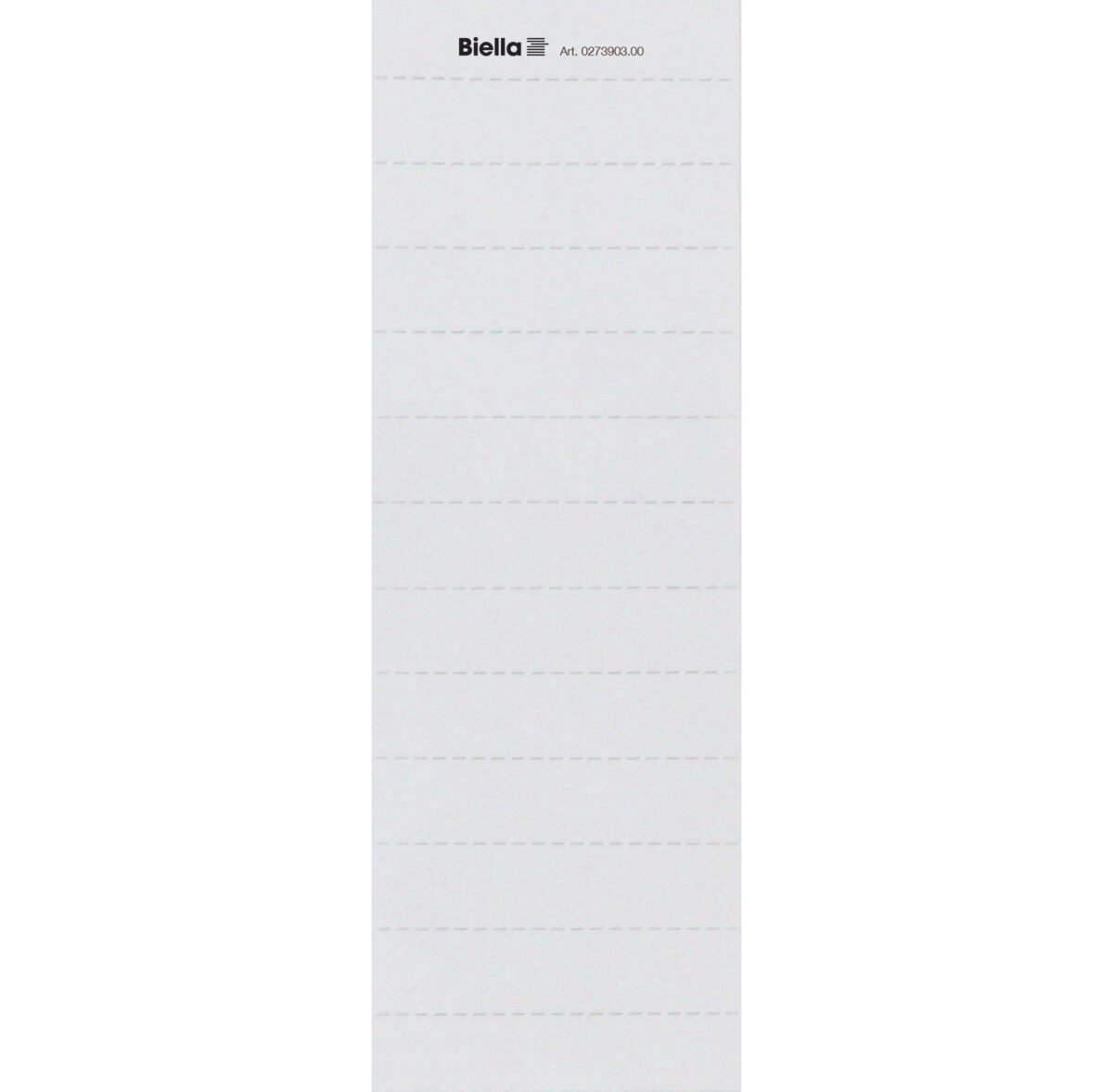 BIELLA Hängemappen-Etiketten 60x14mm 27390301U weiss 5 Streifen à 10 Stk. – Hochwertig & günstig bei ShopDeca