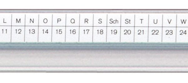 BIELLA Organisations-Etikette 32cm 27393100U weiss 50 Stück